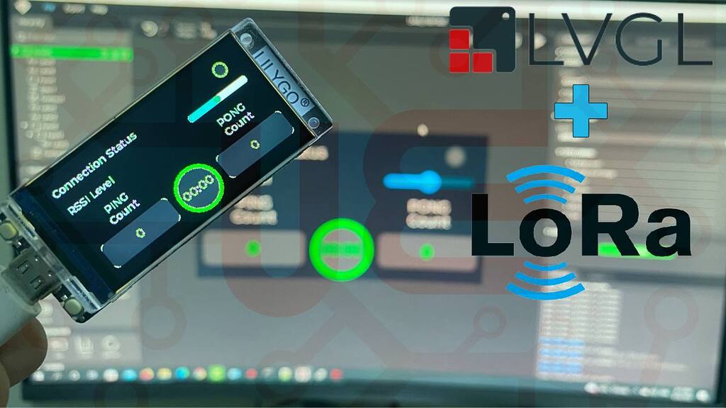 ESP32S3 UI Design Using SquareLine Studio With LVGL For LA66 LoRaWAN ...