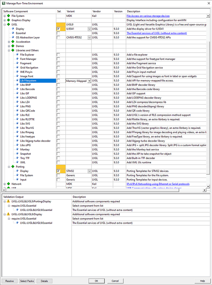 How porting in keil - Get started - LVGL Forum