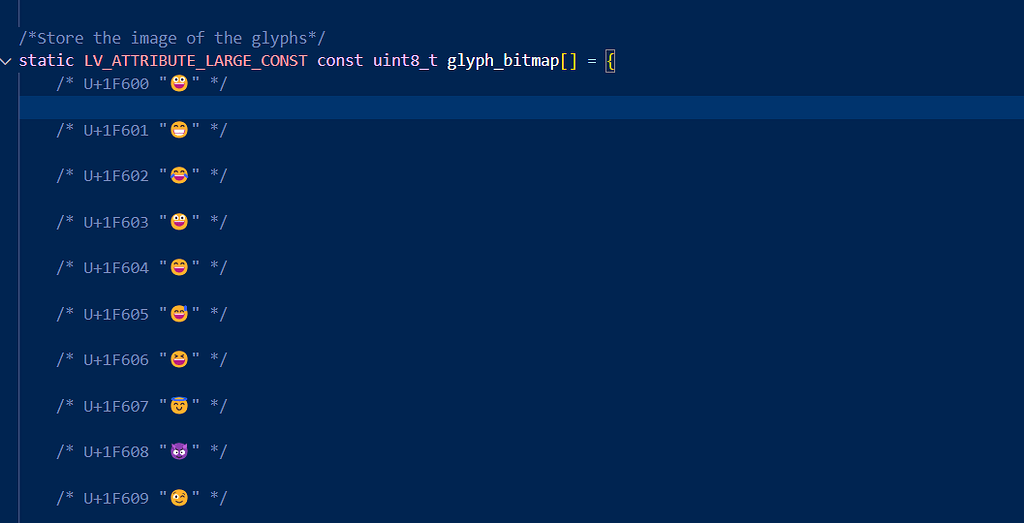 Lvgl can't use font icons, right? - How-to - LVGL Forum